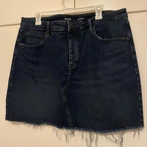 Old Navy Dark Blue Denim Skirt